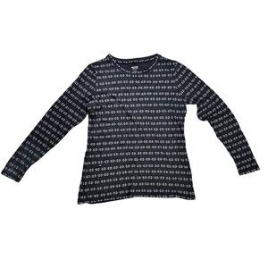 2/$30 Mossimo Large Women Aztec Print T-Shirt Long Sleeve Graphic Southwest